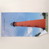 Ponce De Leon Vuurtoren strandlaken (Voorkant)