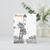 Ponce Inlet Lighthouse Briefkaart (Staand voorkant)