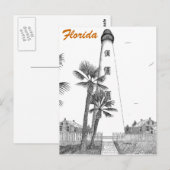 Ponce Inlet Lighthouse Briefkaart (Voorkant / Achterkant)