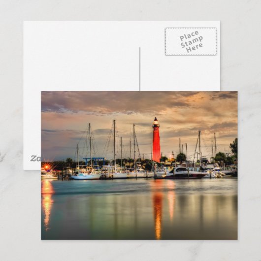 Ponce Inlet Lighthouse Briefkaart (Voorkant / Achterkant)