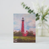 Ponce Inlet Lighthouse Briefkaart (Staand voorkant)