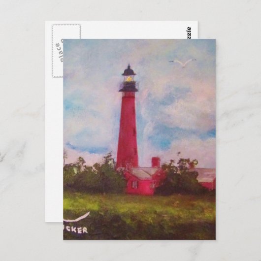 Ponce Inlet Lighthouse Briefkaart (Voorkant / Achterkant)