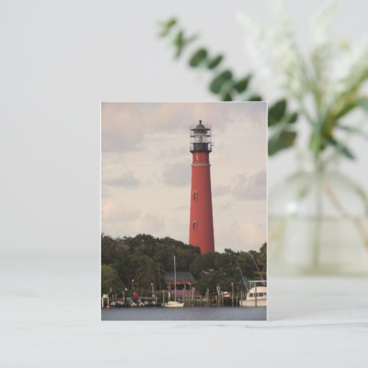 Ponce Inlet Lighthouse Briefkaart (Staand voorkant)