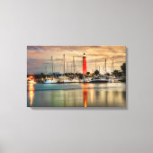 Ponce Inlet Lighthouse Canvas Afdruk (Voorkant)
