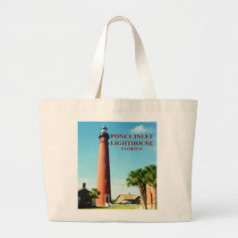 Ponce Inlet Lighthouse, Florida Canvas tas