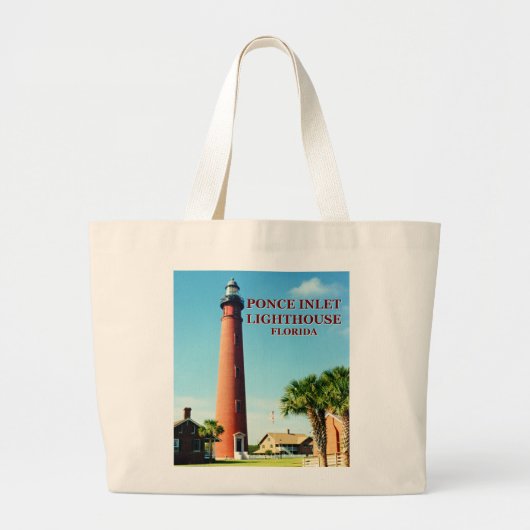 Ponce Inlet Lighthouse, Florida Canvas tas (Voorkant)