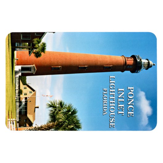 Ponce Inlet Lighthouse, Florida Flexi Magnet Magneet (Horizontaal)