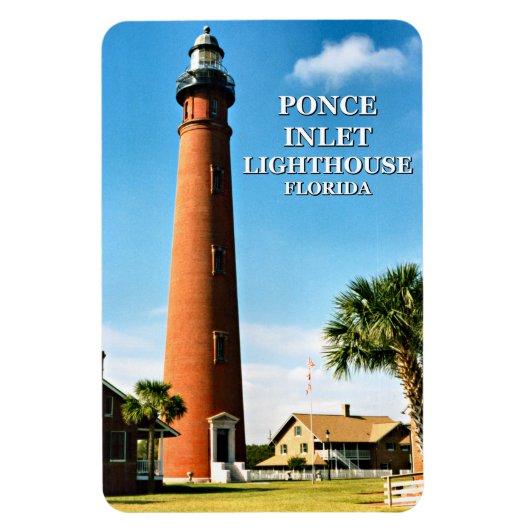 Ponce Inlet Lighthouse, Florida Flexi Magnet Magneet (Verticaal)