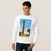 Ponce Inlet Lighthouse, Florida Sweatshirt (Voorkant volledig)