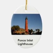Ponce Inlet Lighthouse Ornament (Voorkant)