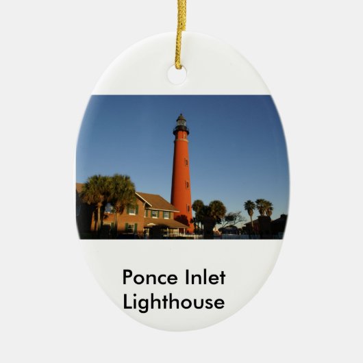 Ponce Inlet Lighthouse Ornament (Voorkant)