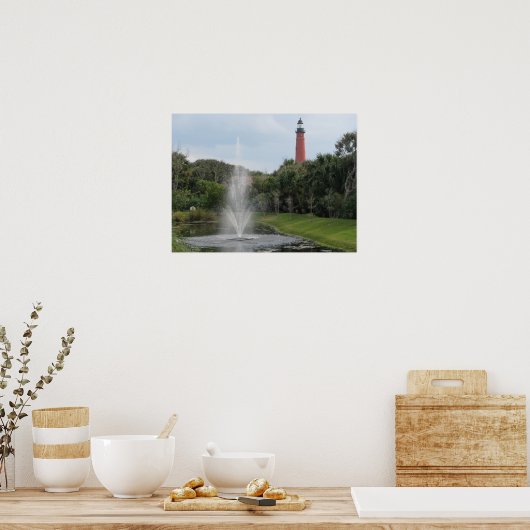 Ponce Inlet Lighthouse Poster (Keuken)