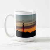 Ponce Inlet Lighthouse Sherbet Oranje Sky FL Mok (Links)