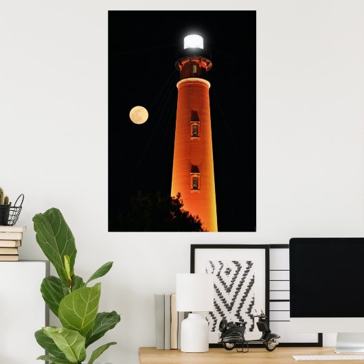 Ponce Inlet Poster (Thuiskantoor)
