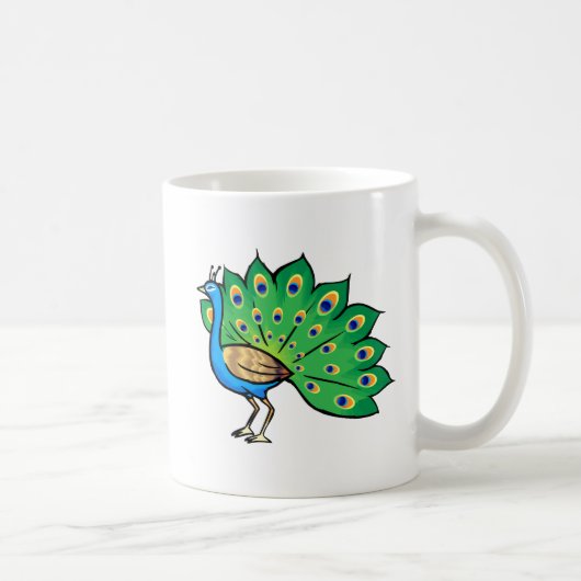 Ponce Peacock Koffiemok (Rechts)
