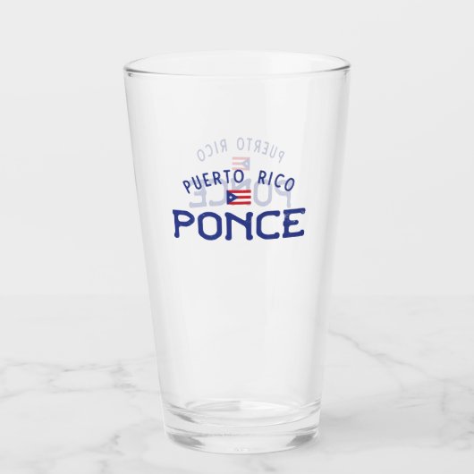 Ponce Puerto Rico in nood Glas (Voorkant)
