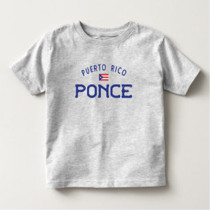 Ponce Puerto Rico in nood Kinder Shirts