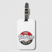 Ponce Puerto Rico  logo Bagagelabel (Voorkant (verticaal))