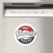 Ponce Puerto Rico  logo Magneet (Insitu (Vaatwasser))