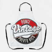 Ponce Puerto Rico  logo Schort (Voorkant)