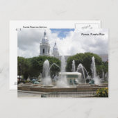 ponceplaza (3), Ponce, Puerto Rico Briefkaart (Voorkant / Achterkant)