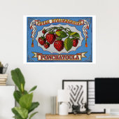 Ponchatoula aardbeien, LA Poster (Thuiskantoor)