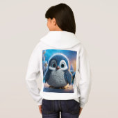 Poncho - Een gladde baby pinguïn (Achterkant volledig)