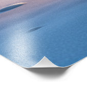 Poncho - Een gladde baby pinguïn Foto Afdruk (Hoek)