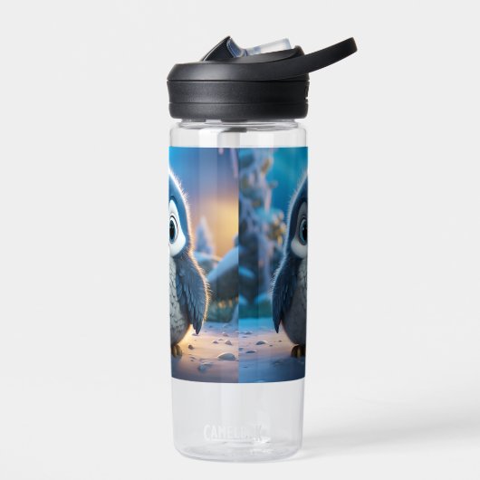 Poncho - Een gladde baby pinguïn Waterfles (Links)