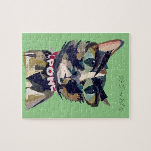  "Poncho"-kat Legpuzzel (Horizontaal)