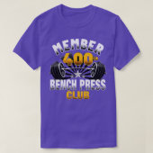 Pond Bench Press Club T-shirt (Design voorkant)