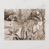 Pond bij ananaswerving briefkaart (Voorkant)