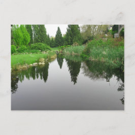 Pond bij Vancouver, BC Briefkaart