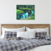 Pond Canvas Afdruk (Insitu (Slaapkamer))