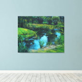 Pond Canvas Afdruk (Insitu (Houten vloer))