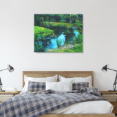 Pond Canvas Afdruk (Insitu (Slaapkamer))