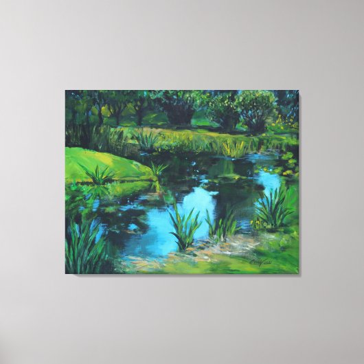 Pond Canvas Afdruk (Voorkant)