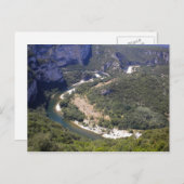 Pond Dark Ardéche Frankrijk Briefkaart (Voorkant / Achterkant)