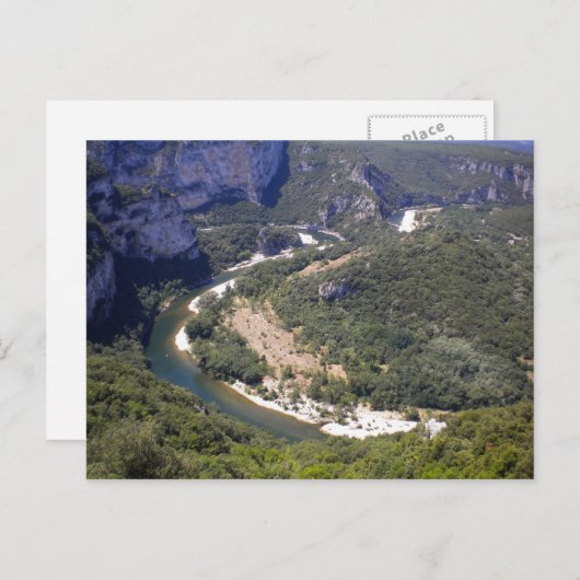 Pond Dark Ardéche Frankrijk Briefkaart (Voorkant / Achterkant)