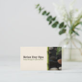 Pond en Bamboe Visitekaartje (Staand voorkant)