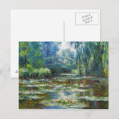Pond- en Japanse Bridge Monet Fine Art Briefkaart (Voorkant / Achterkant)