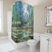 Pond- en Japanse Bridge Monet Fine Art Douchegordijn (In situ)