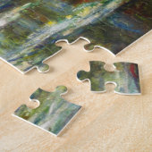 Pond- en Japanse Bridge Monet Fine Art Legpuzzel (Zijkant)