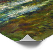 Pond- en Japanse Bridge Monet Fine Art Poster (Hoek)