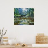 Pond- en Japanse Bridge Monet Fine Art Poster (Keuken)