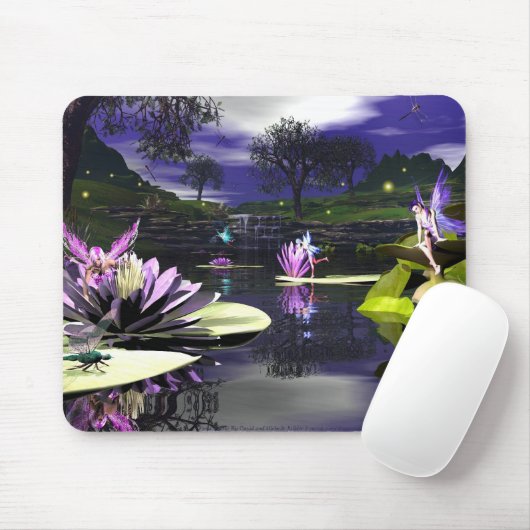 Pond Faerie Mousepad Muismat (Met muis)