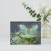 Pond Fairy Briefkaart (Staand voorkant)