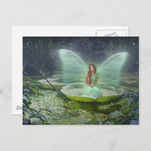 Pond Fairy Briefkaart (Voorkant / Achterkant)