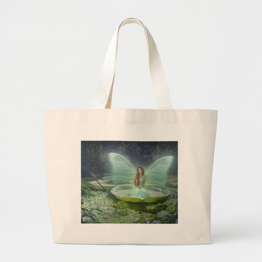 Pond Fairy Grote Tote Bag (Voorkant)