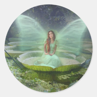 Pond Fairy Ronde Sticker